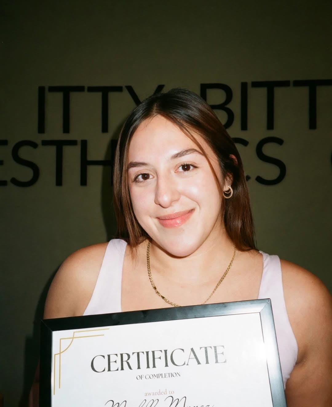 Graduate with certificate