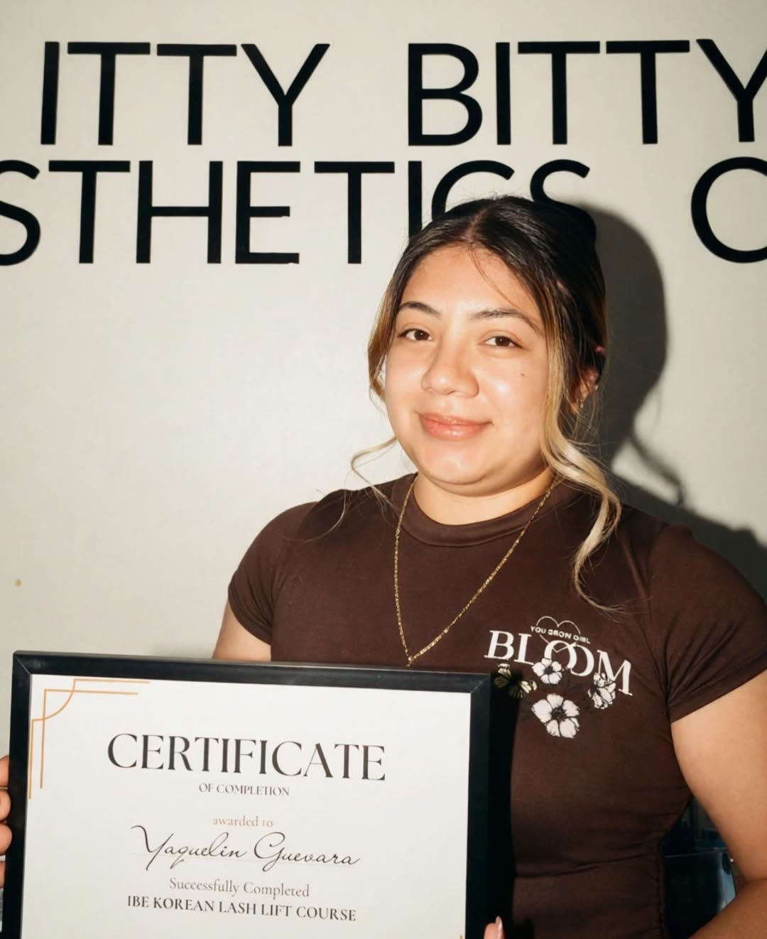 Graduate with certificate