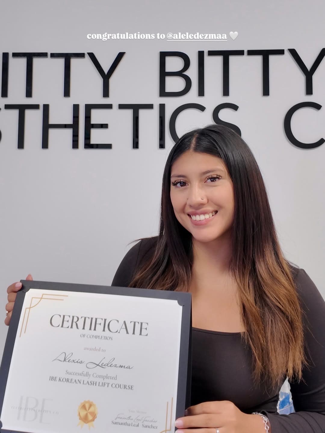 Graduate with certificate